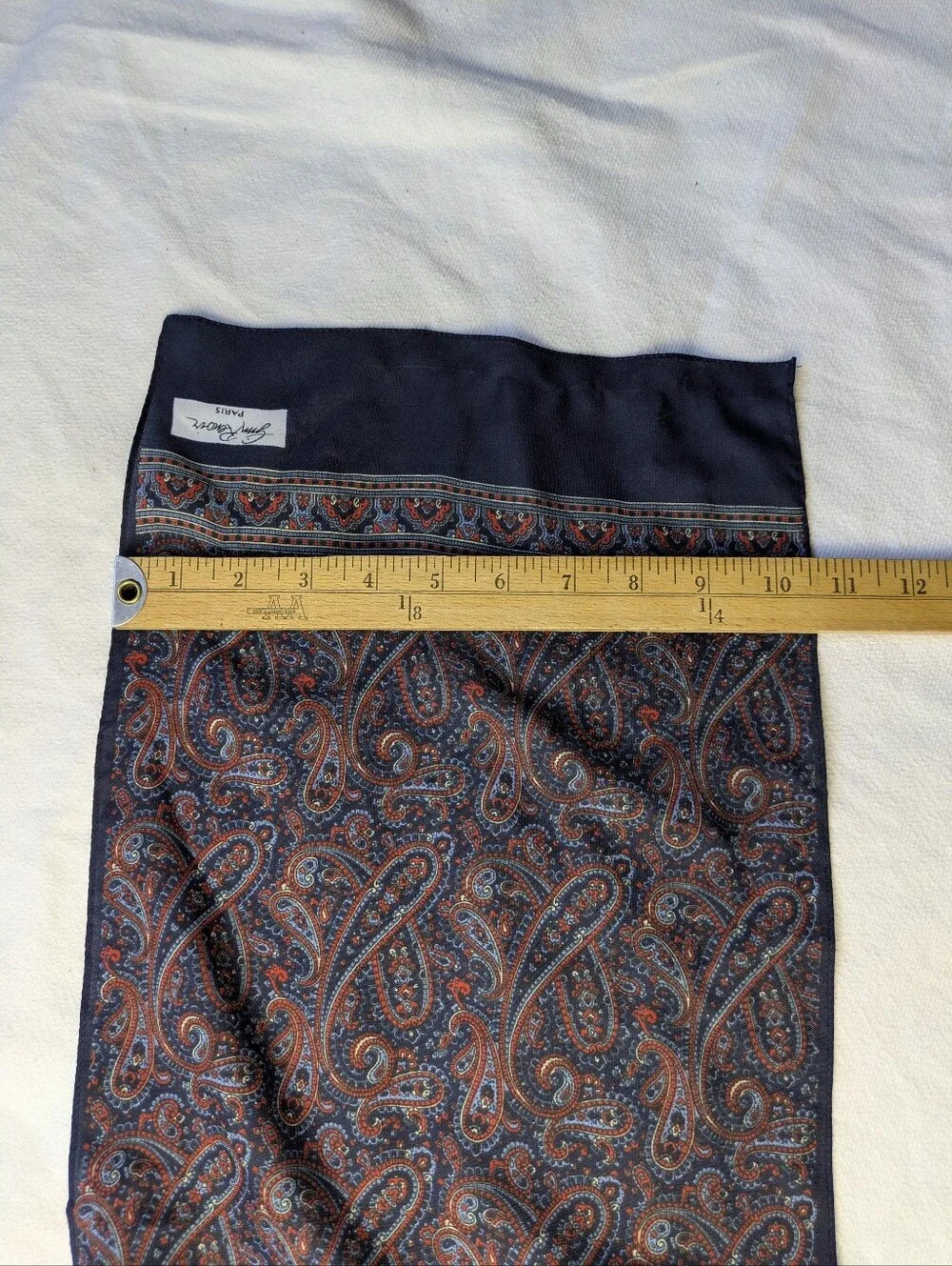 Renoir blue paisley 54